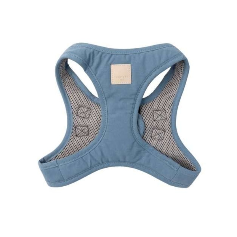 FuzzYard LIFE Cotton Step-in Dog Harness (French Blue)