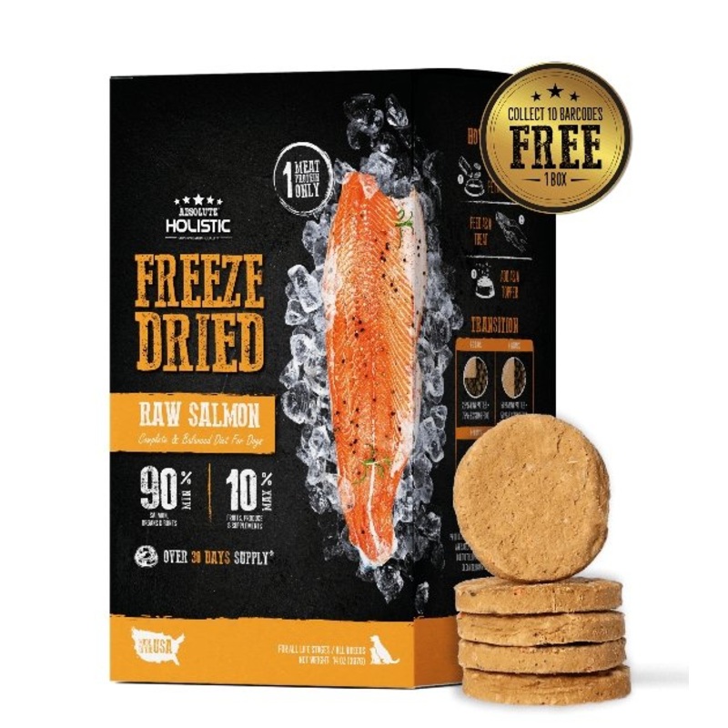 GIFT WITH PURCHASE >$120: Absolute Holistic Freeze Dried Patties Dog Food (Random Flavour Trial Pack x 1)