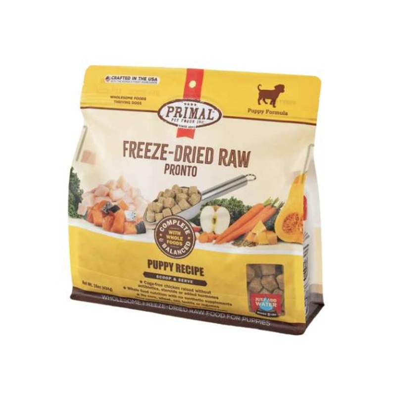 Primal Canine Freeze Dried Raw Pronto (Chicken Salmon Puppy)