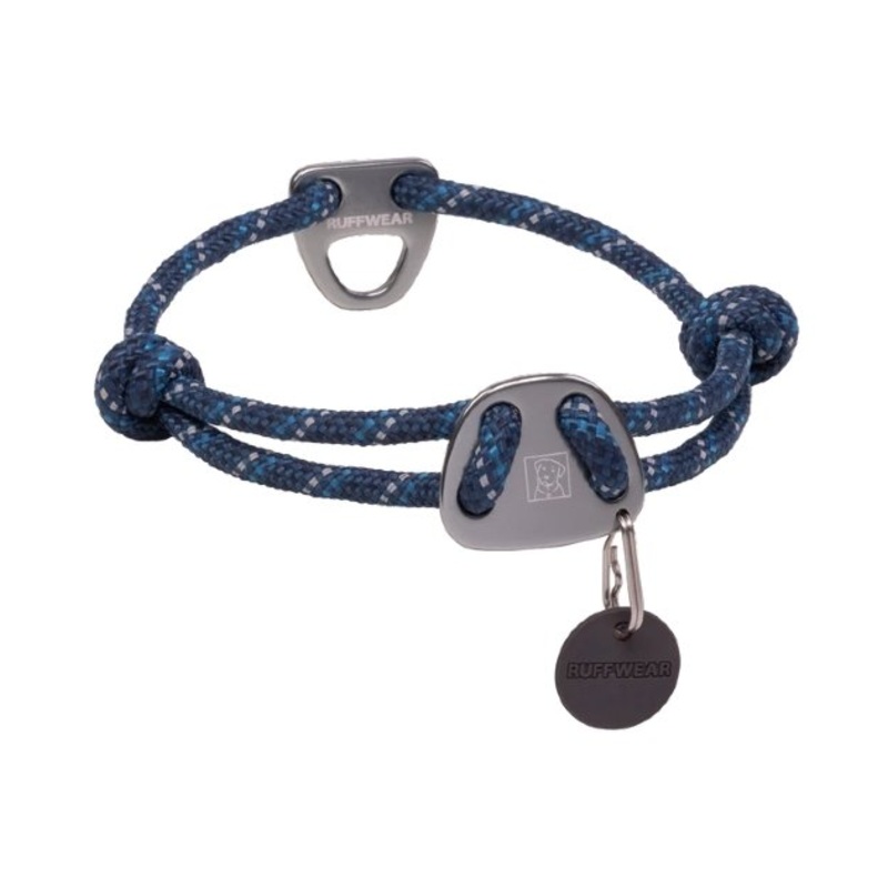 Ruffwear Knot-a-Collar Reflective Rope Dog Collar (Blue Moon)
