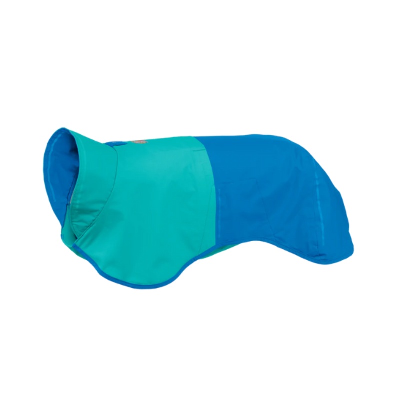 Ruffwear Sun Shower Reflective Lightweight Dog Raincoat (Blue Dusk)