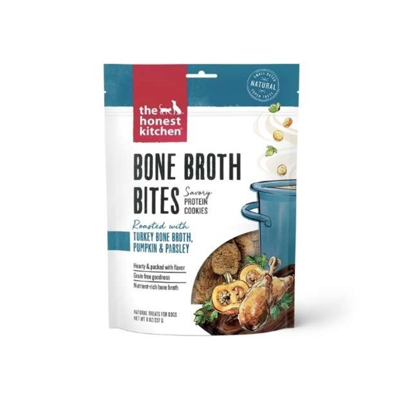 The Honest Kitchen Bone Broth Bites (Turkey Bone Broth & Pumpkin) Dog Treats
