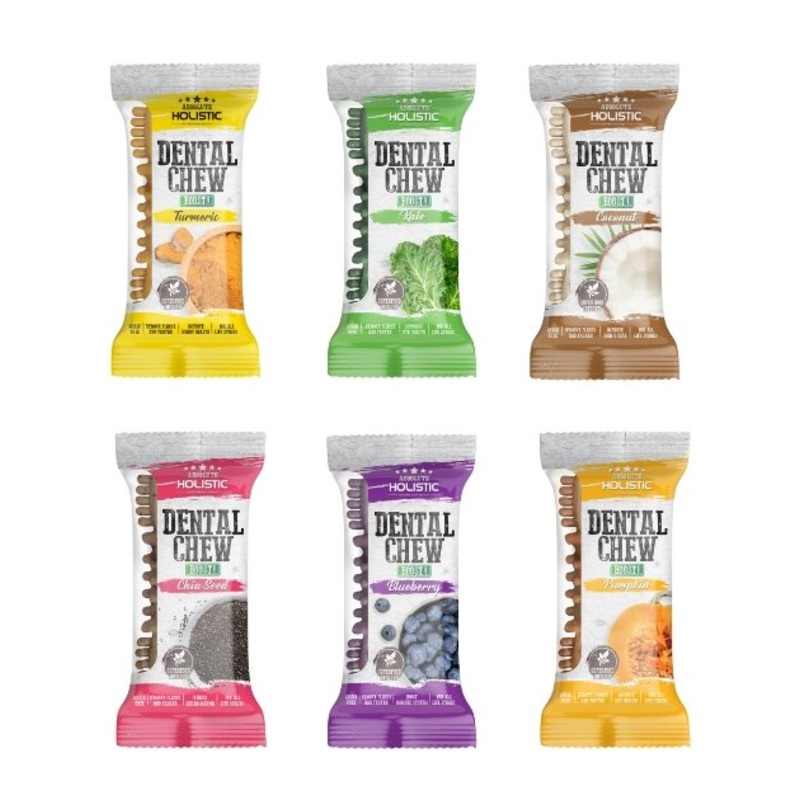 TRY & BUY: Absolute Holistic Boost Dental Dog Chew (4 Inch) - Random Flavour