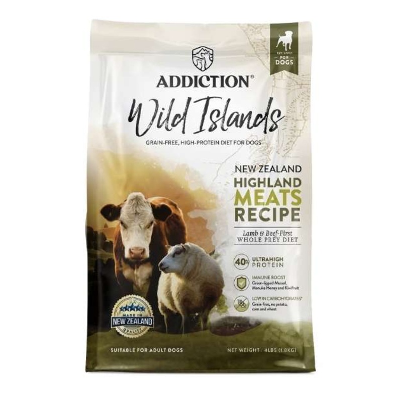 TRY & BUY: Addiction Wild Islands Highland Meat Grain-Free Dry Dog Food