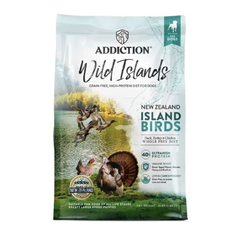 TRY & BUY: Addiction Wild Islands Island Birds Grain-Free Dry Dog Food