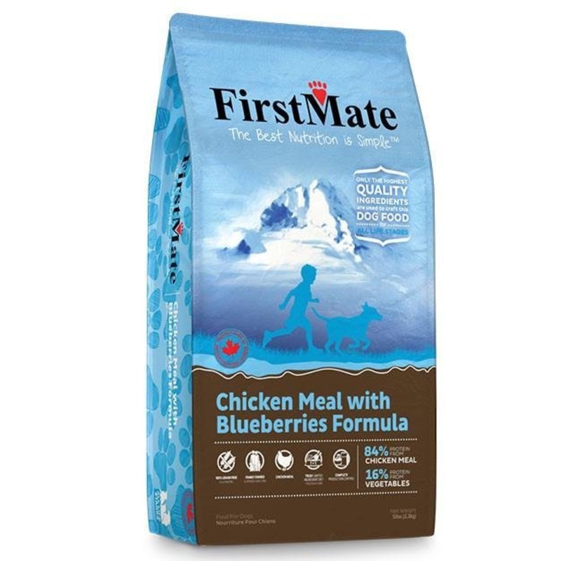 TRY & BUY: FirstMate Grain Free Chicken with Blueberries Dry Dog Food - Small Bites
