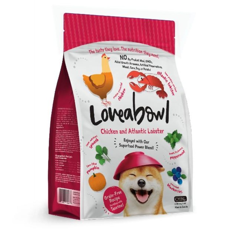 TRY & BUY: Loveabowl Chicken & Atlantic Lobster Dry Dog Food
