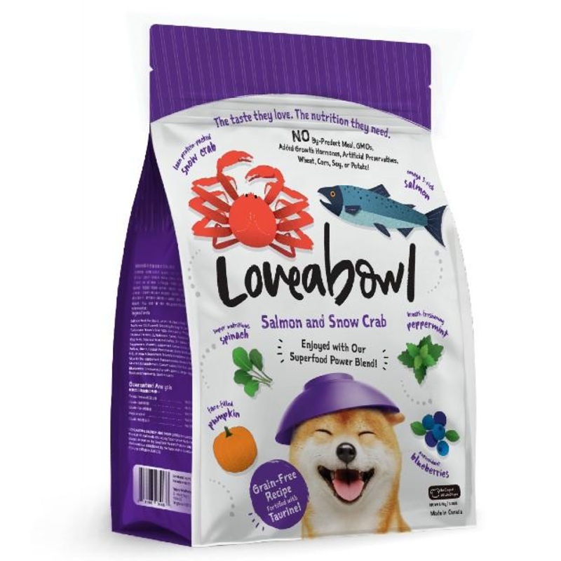 TRY & BUY: Loveabowl Salmon & Snow Crab Dry Dog Food