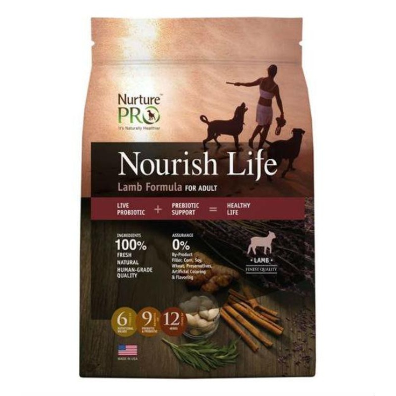 TRY & BUY: Nurture Pro Nourish Life Lamb Formula for Adult Dry Dog Food
