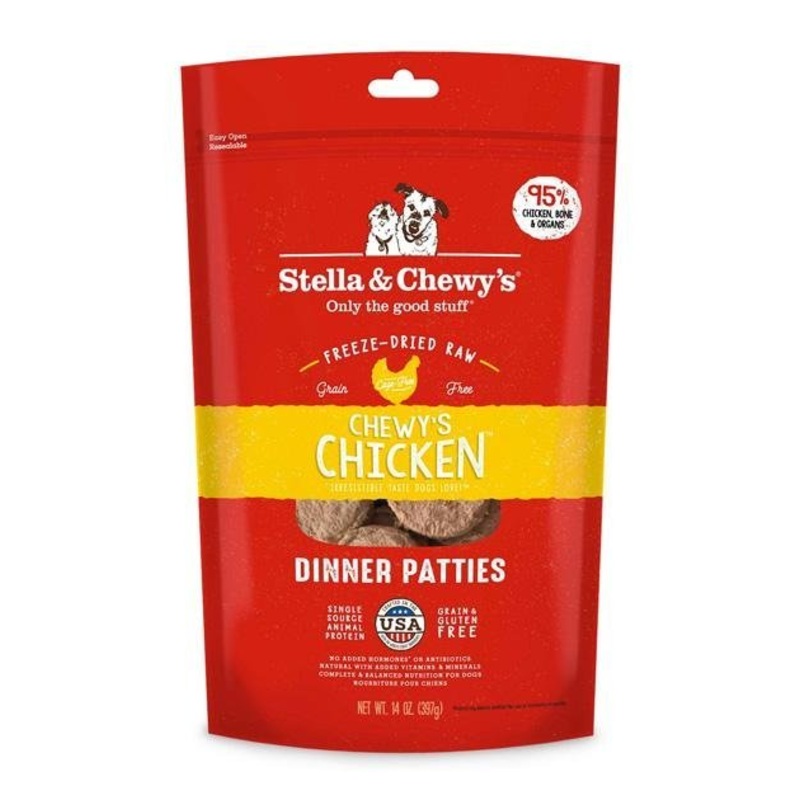 TRY & BUY: Stella & Chewys Freeze Dried Chicken Dinner Patties Dog Food