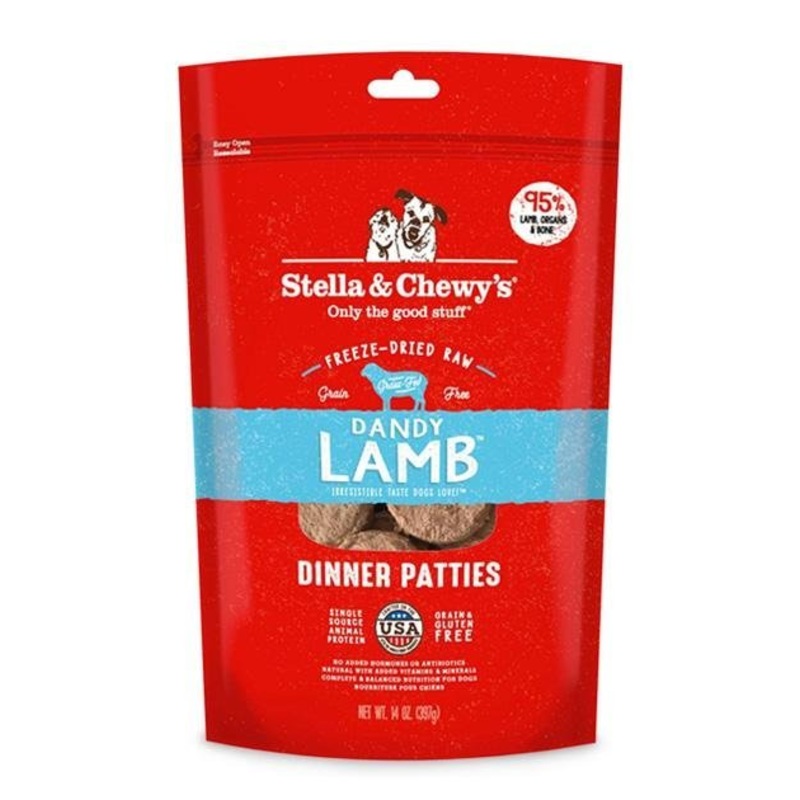 TRY & BUY: Stella & Chewys Freeze Dried Dandy Lamb Dinner Patties Dog Food