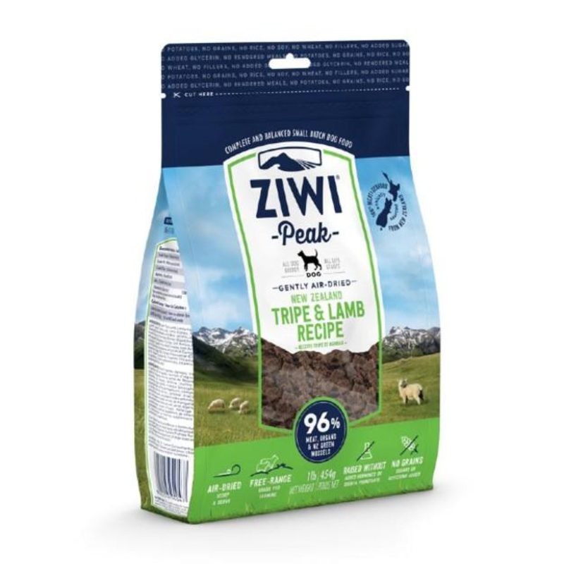 TRY & BUY: Ziwi Peak Air Dried Tripe & Lamb Dry Dog Food