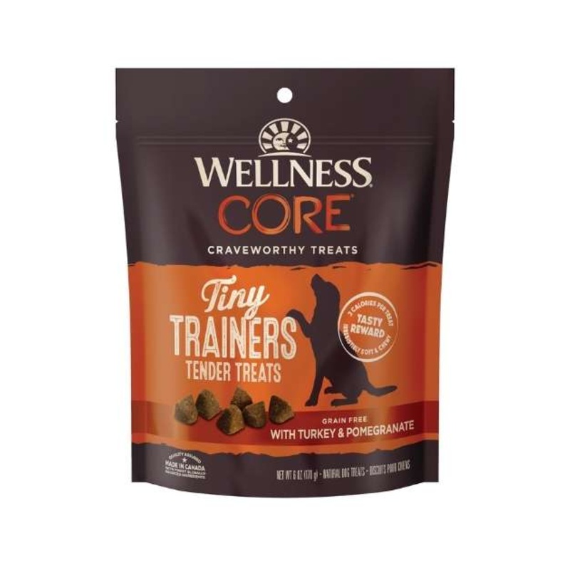Wellness Core Tiny Trainers Tender Turkey & Pomegranate Dog Treats