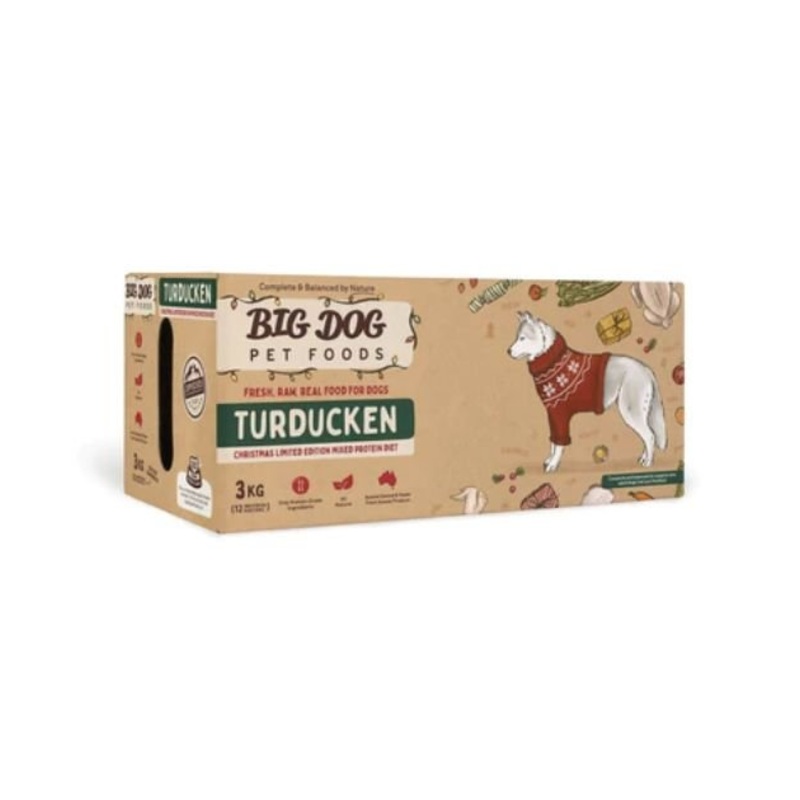 Big Dog Barf Raw Dog Food (Limited Edition Turducken)