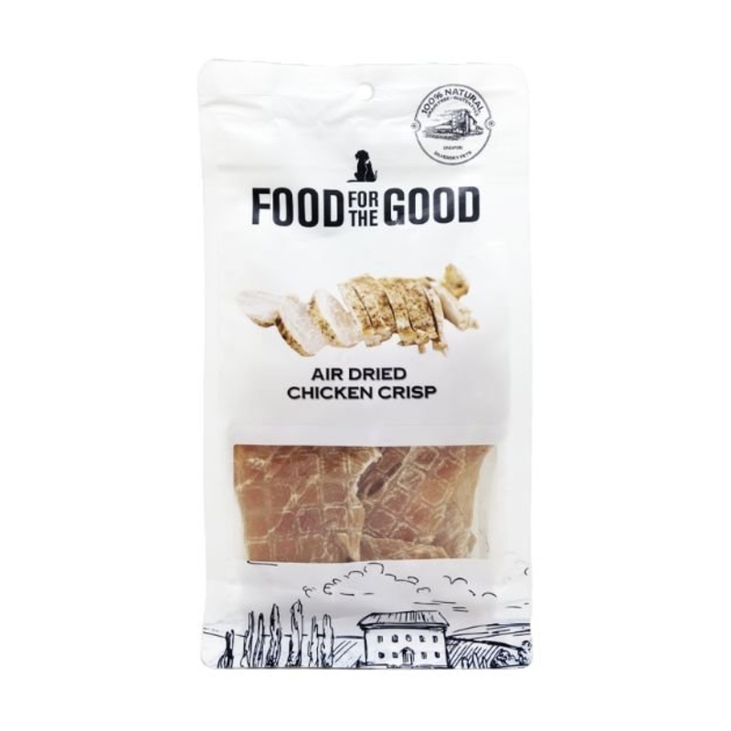 Food For The Good Air Dried Cat & Dog Treats (Chicken Crisp)