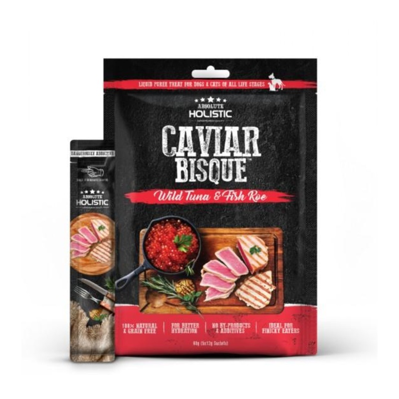 GIFT WITH PURCHASE >$120: Absolute Holistic Bisque Dog Treats (1 Sachet x Random Flavour)