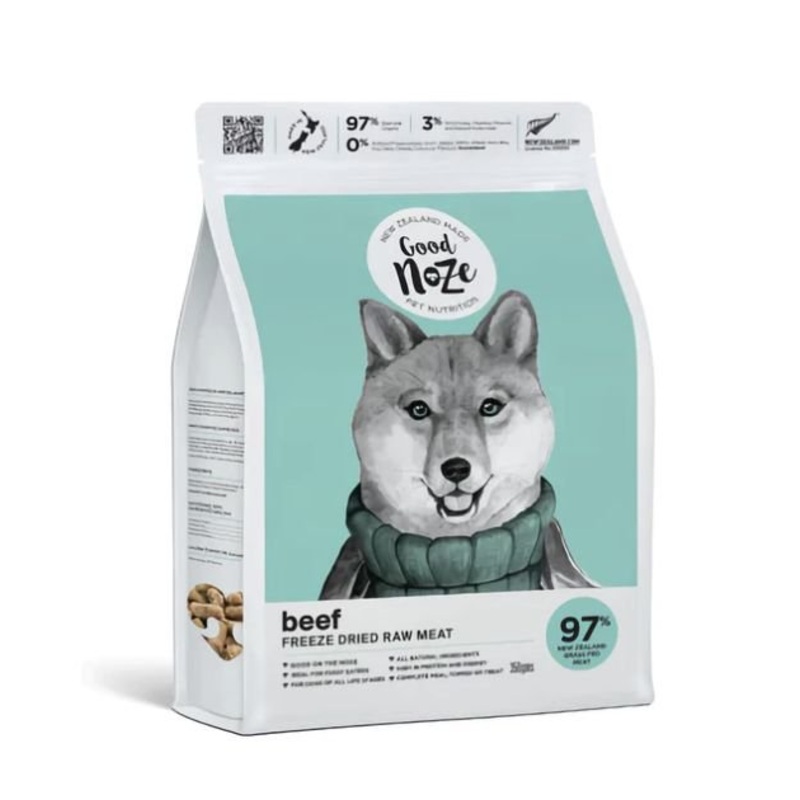 Good Noze Freeze Dried Raw Dog Food (Beef)