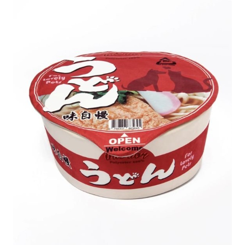 Kashima Udon Noodles Bed For Dogs & Cats (Red)