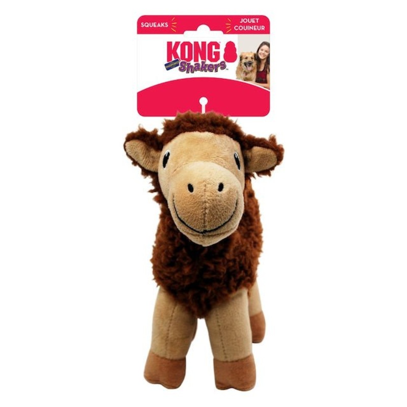Kong Shaker Passports (Camel) Dog Toy