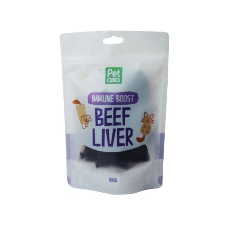 PetCubes Dog & Cat Treats (Beef Liver)