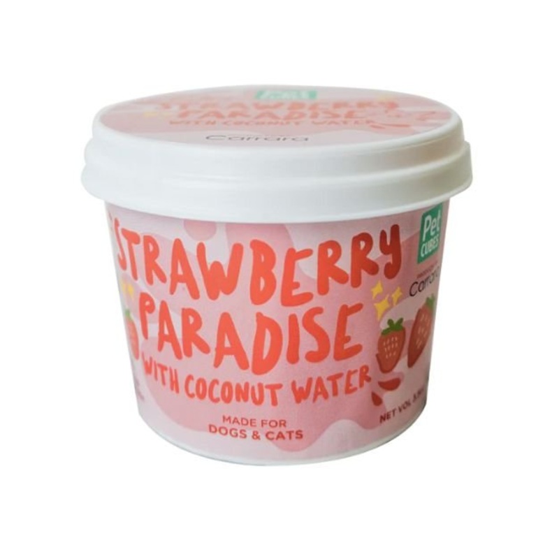 PetCubes Ice Cream For Dogs & Cats (Strawberry Paradise)