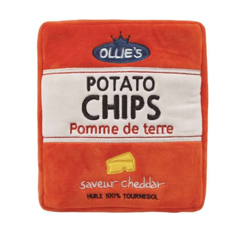 Studio Ollie Nosework Dog Toy (Potato Chips)