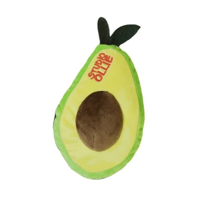 Studio Ollie Squeaky Dog Toy (Avocado)