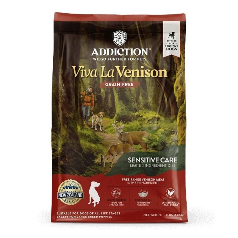 TRY & BUY: Addiction Viva La Venison Grain-Free Dry Dog Food