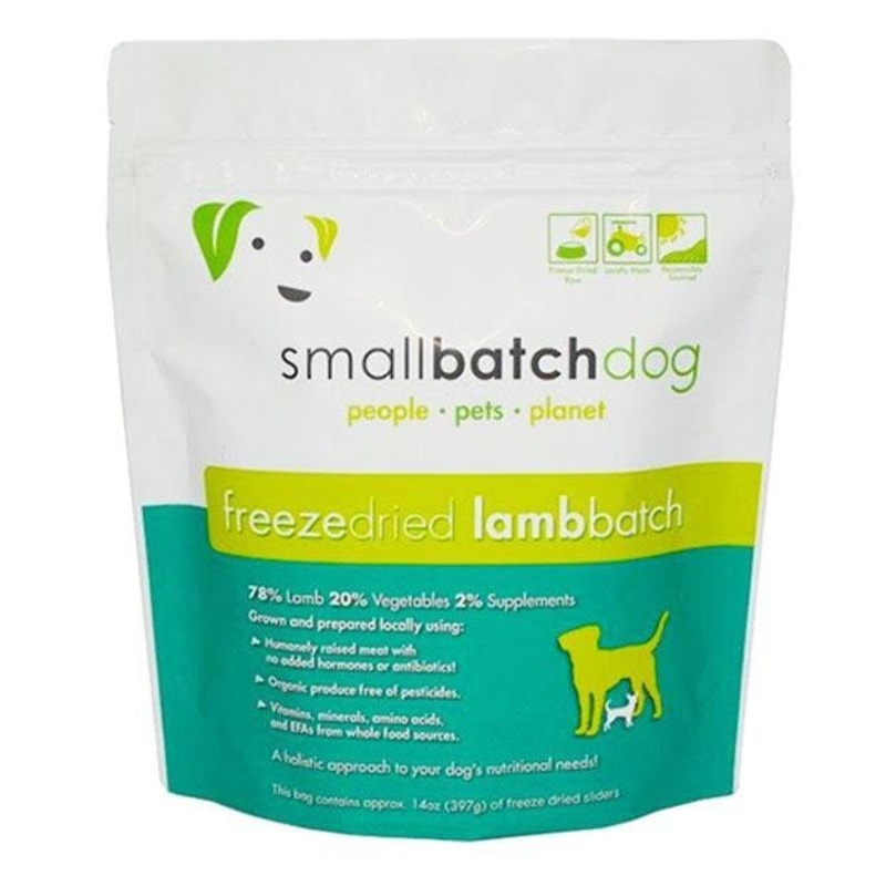TRY & BUY: Small Batch Freeze Dried Lamb Sliders Dog Food