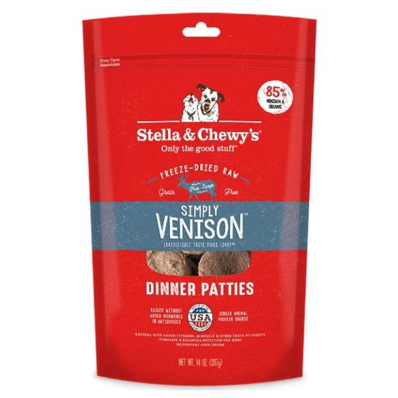 TRY & BUY: Stella & Chewys Freeze Dried Simply Venison Dinner Patties Dog Food