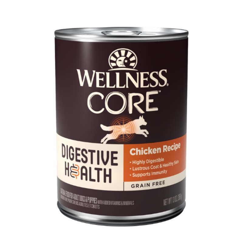 Wellness Core Digestive Health Grain Free Wet Dog Food (Chicken Recipe)