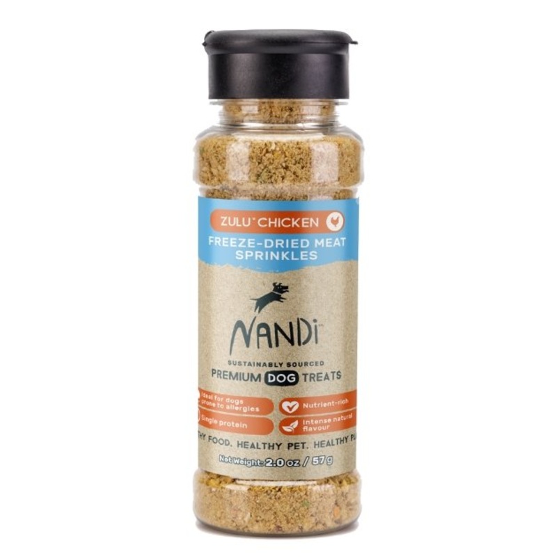 $10 ONLY: Nandi Freeze-Dried Meat Sprinkles (Zulu Chicken)