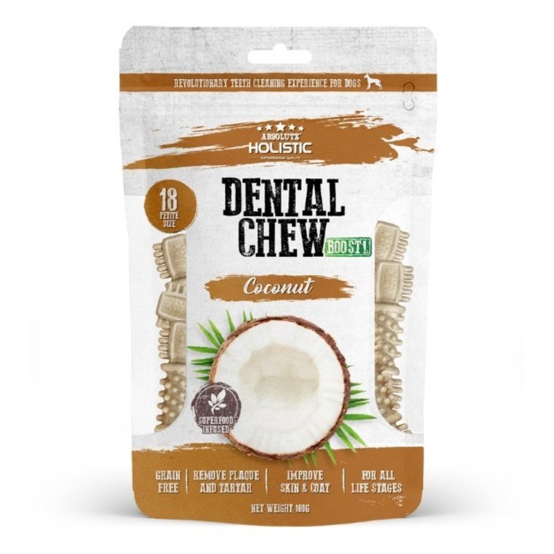 Absolute Holistic Petite Dental Dog Chews (Coconut)