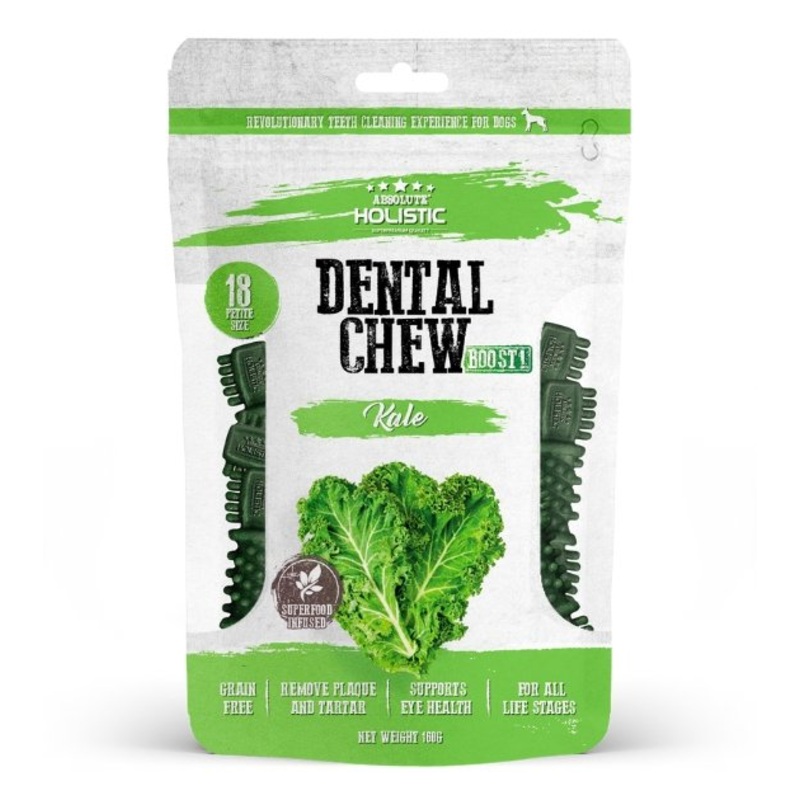 Absolute Holistic Petite Dental Dog Chews (Kale)