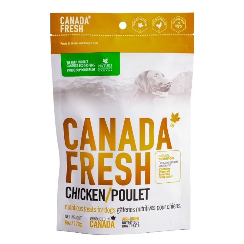 Canada Fresh Air-Dried Chicken Dog Treat
