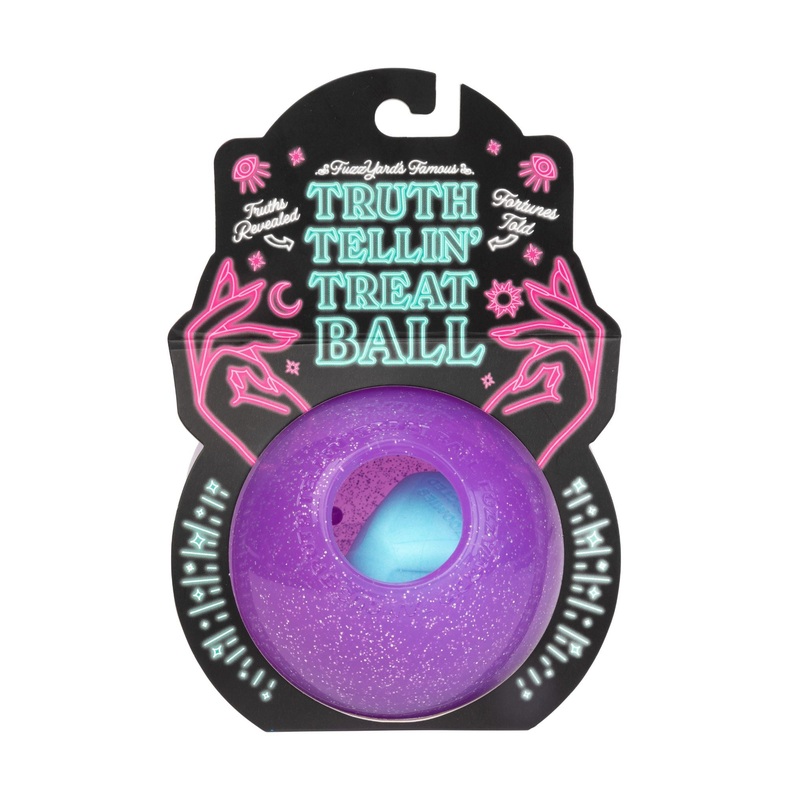 Fuzzyard Treat Dispensing Interactive Dog Chew Toy (Truth Tellin' Treat Ball)
