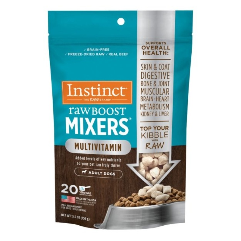 Instinct Raw Boost Mixers Freeze-Dried Topper Dog Food (Adult)