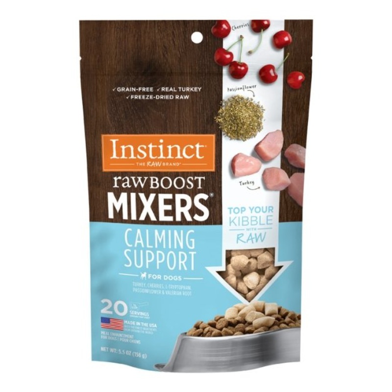 Instinct Raw Boost Mixers Freeze-Dried Topper Dog Food (Calming Support)
