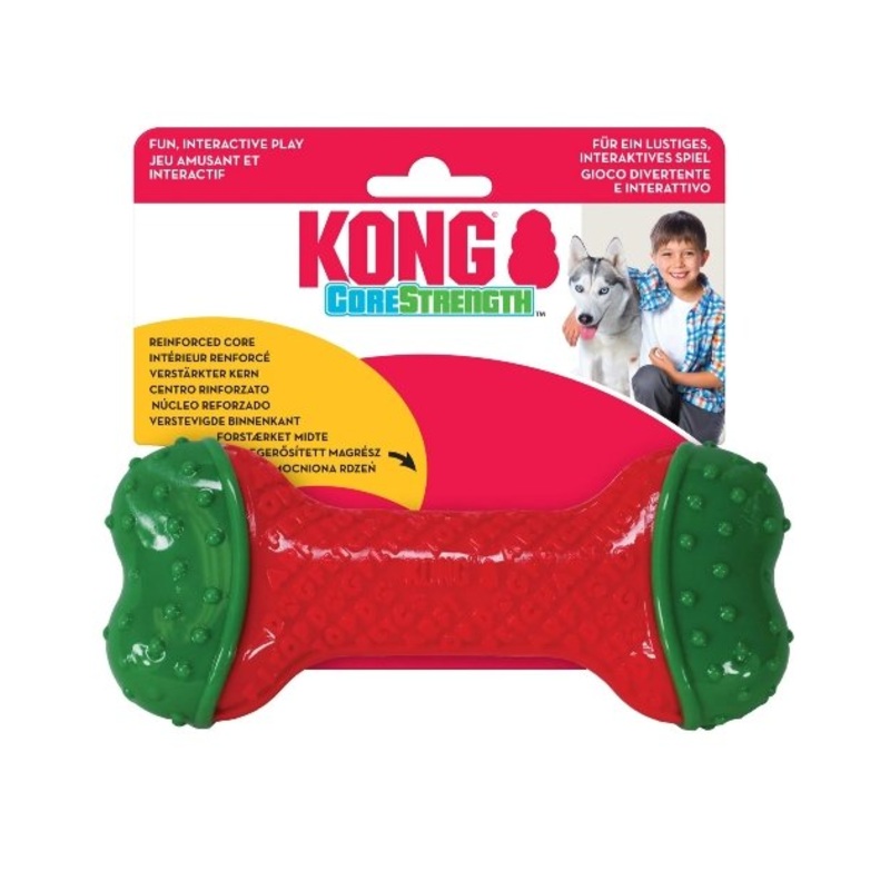 Kong Holiday CoreStrength Bone Dog Toy