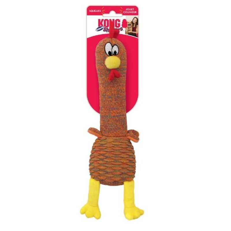 Kong Shakers Cuckoos Plush Dog Toy (Assorted Colors)