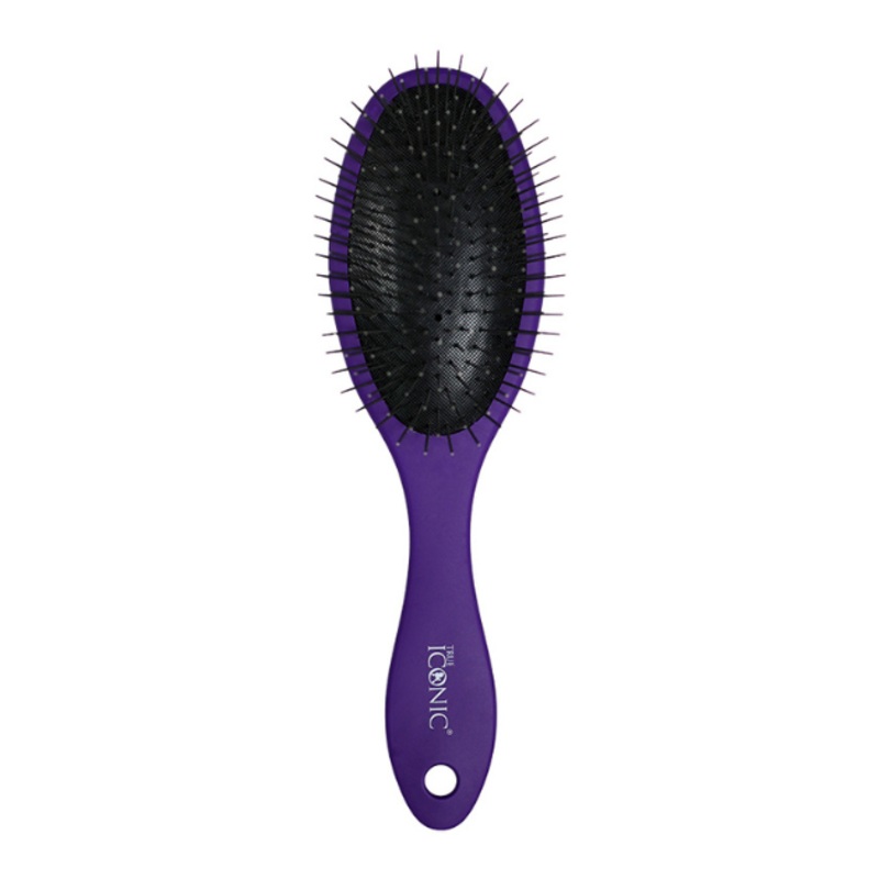 TRUE ICONIC AGLOW No.3 Professional Pin Brush (Purple)