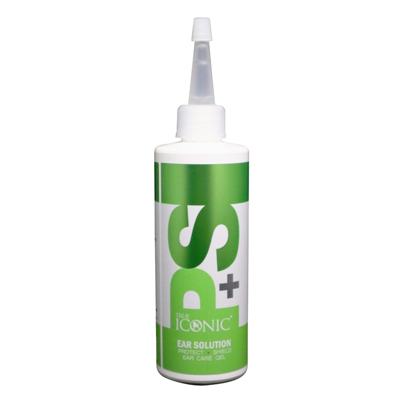 TRUE ICONIC P+S (Protect+Shield) Ear Solution Ear Care Gel for Dogs & Cats