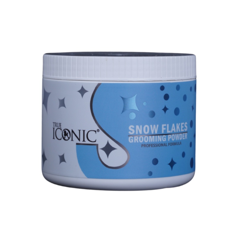 TRUE ICONIC Snow Flakes Grooming Powder for Dogs & Cats
