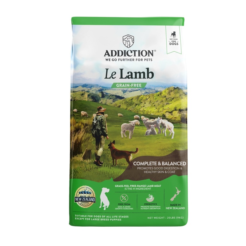 TRY & BUY: Addiction Le Lamb Grain-Free Dry Dog Food