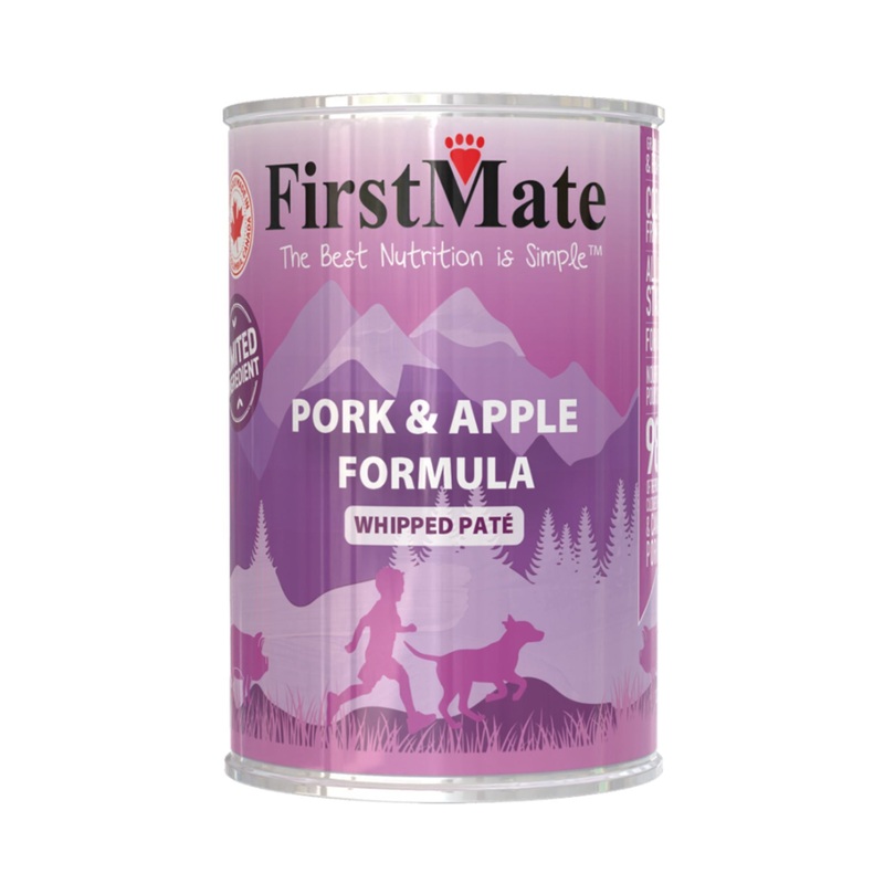 FirstMate Pork & Apple Formula Whipped Pat Wet Dog Food