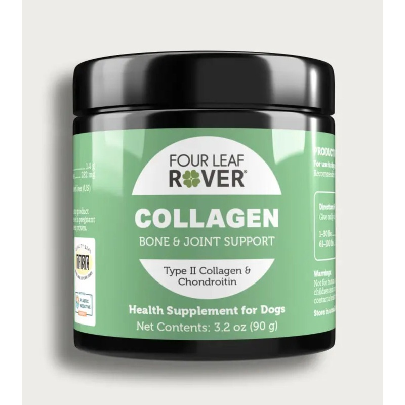 Four Leaf Rover Collagen Bone & Joint Support Health Supplements for Dogs