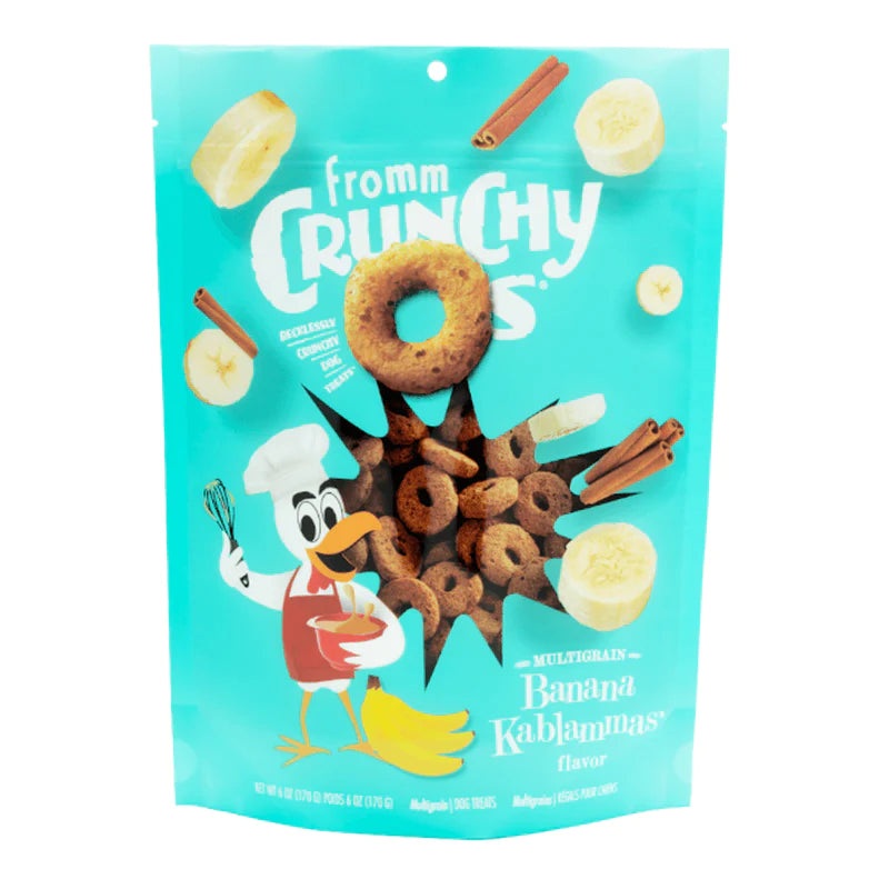 Fromm Crunchy Os Banana Kablammas  Dog Treats 170g