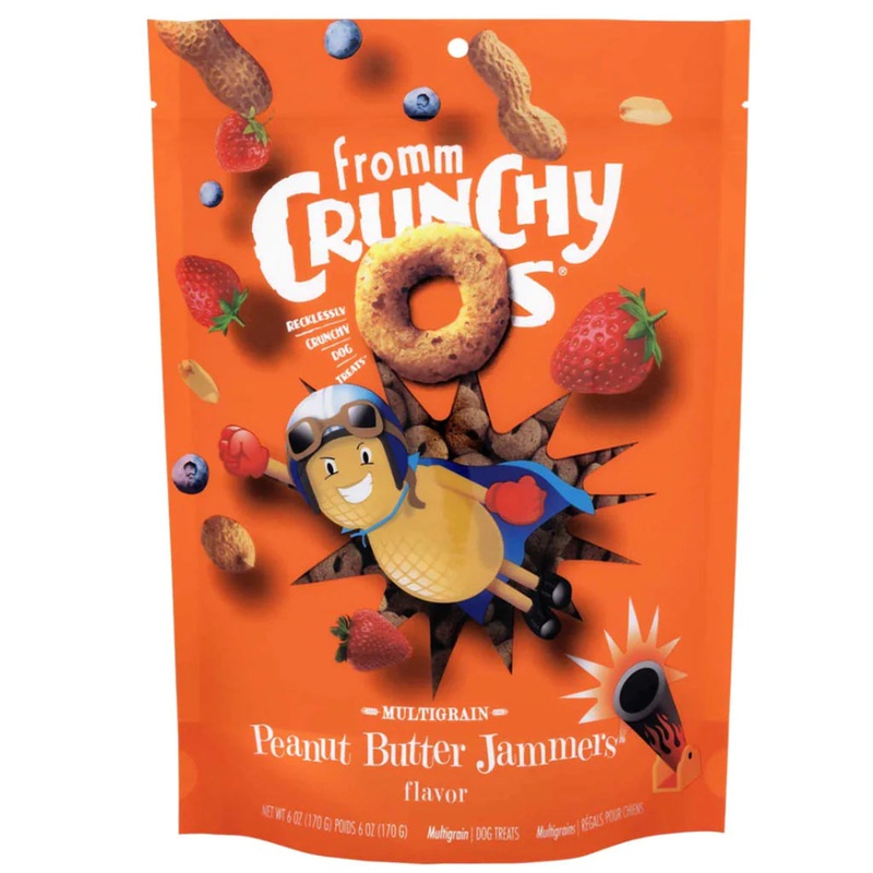 Fromm Crunchy Os Peanut Butter Jammers  Dog Treats 170g