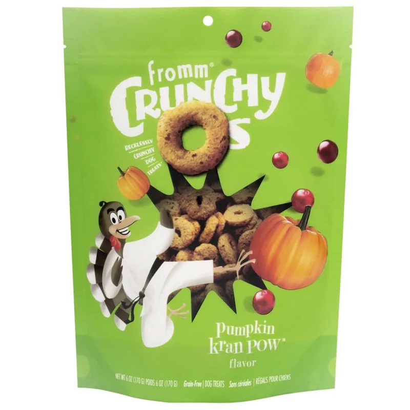 Fromm Crunchy Os Pumpkin Kran Pow Dog Treats 170g