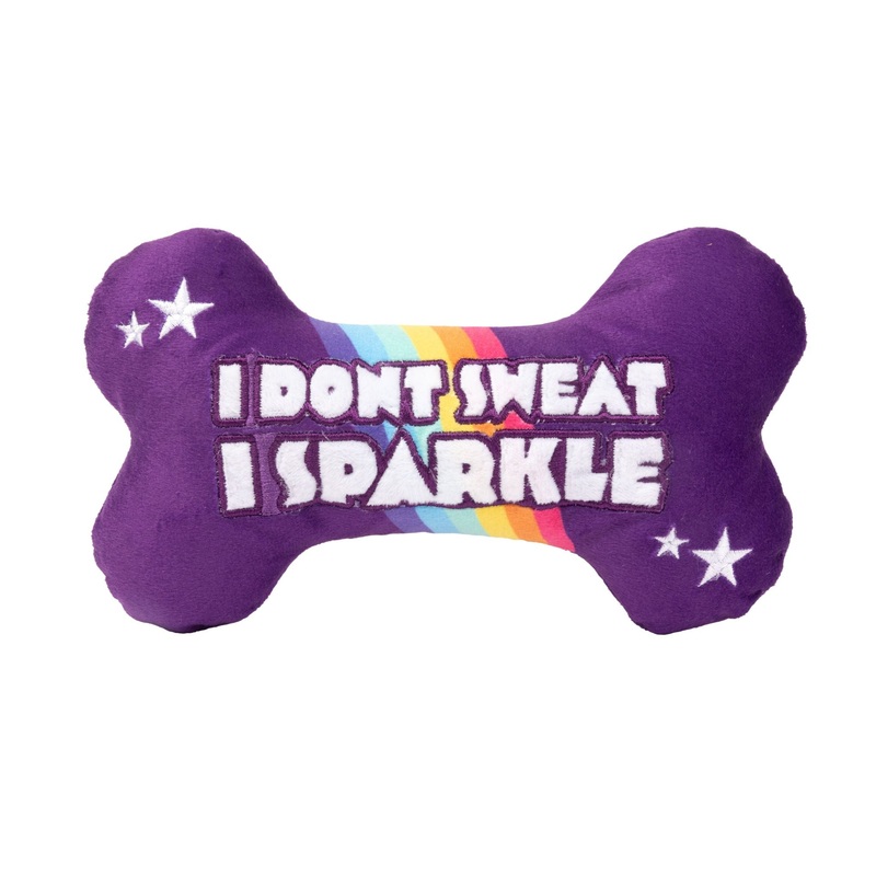 FuzzYard Pride Plush Dog Toy (Sparkle Bone)